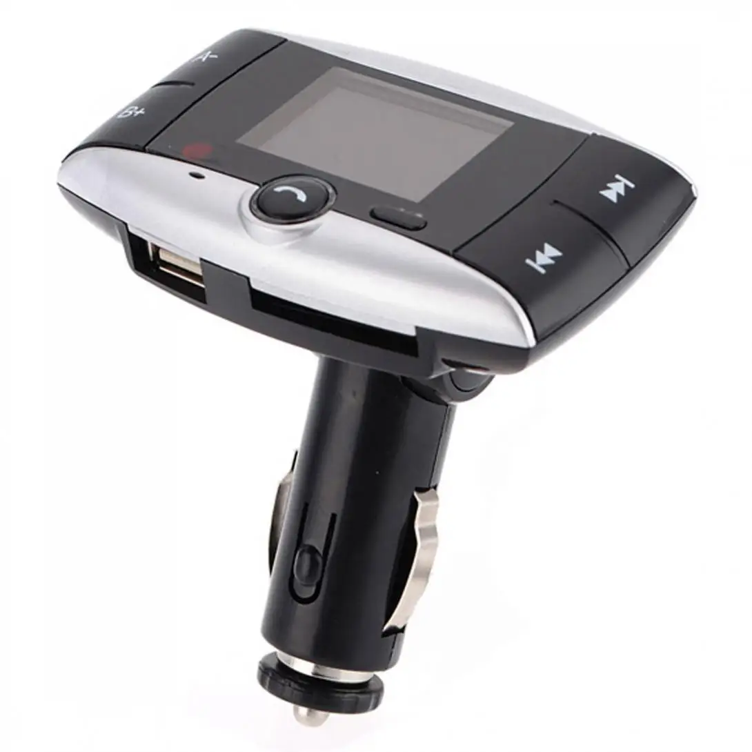 1,5 дюймов lcd беспроводной Bluetooth Автомобильный MP3-плеер SD MMC USB пульт дистанционного управления FM передатчик модулятор комплект