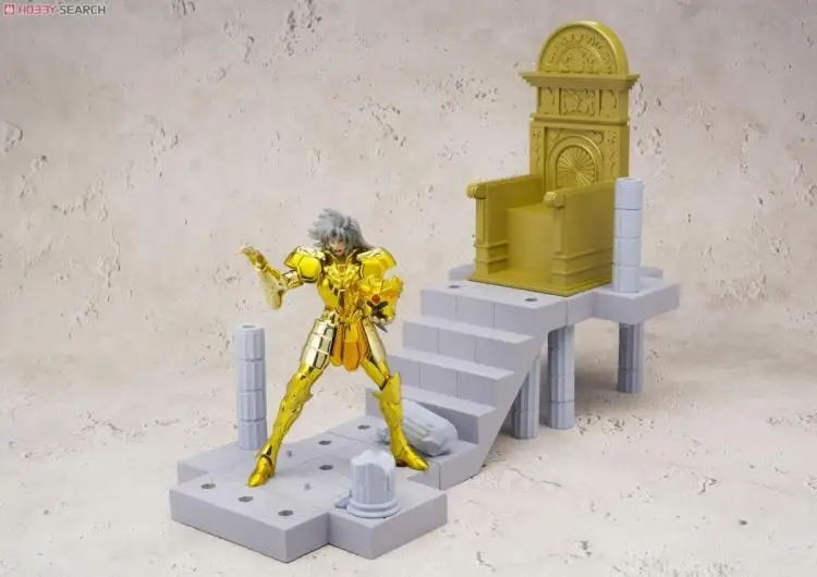 Bandai D. D. Панорама сцена святая Сейя Золотой Миф Ткань Shiryu Shun shaka Athena seiya фигурка модель 10 см - Цвет: Золотой