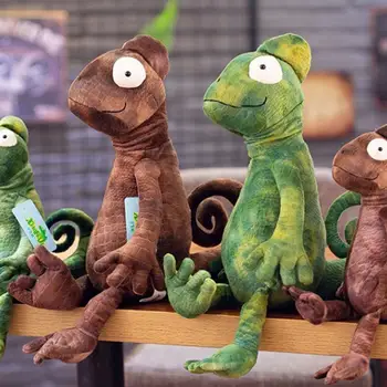 

1pc Simulation Chameleon Tricky Plaything Fake Lizard for Children Kids