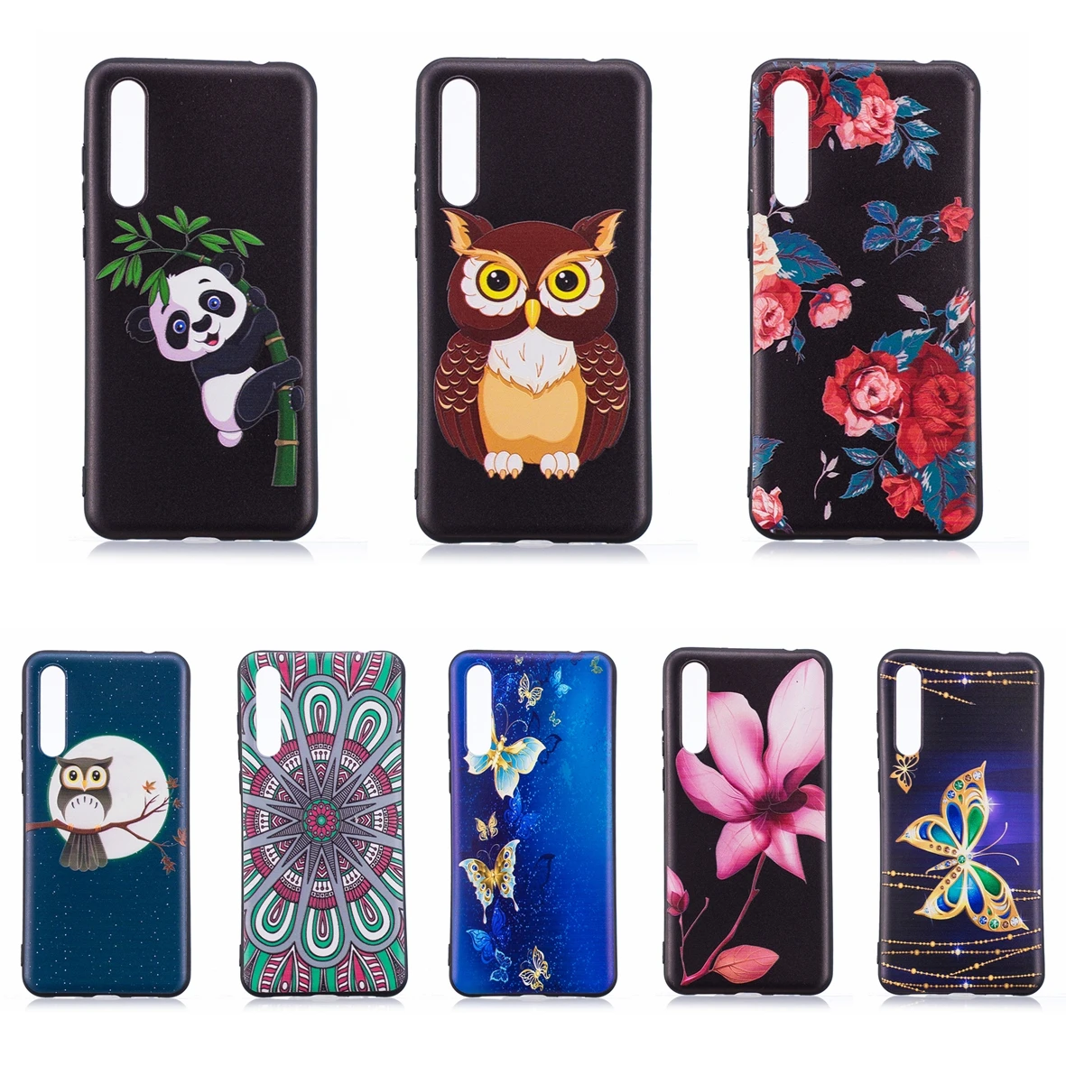 Fashion Animal Patterned Paint Case For Huawei P20 Pro/Plus/+ Silicone TPU Cover P20Pro/P20Plus/P20P/P20+ Phone Cases |