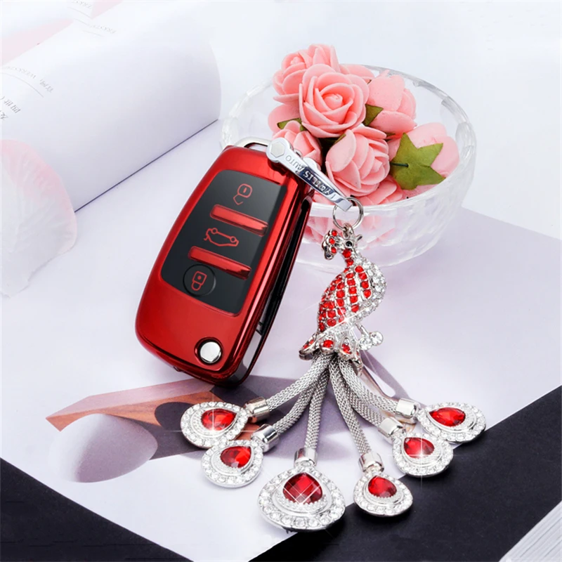 

TPU Car Key Cover Case Protection For Audi C6 A7 A8 R8 Q7 A6 C5 New A4L A6L QT S5 S7 TTS A1 A3 A4 A5 Key Covers Auto