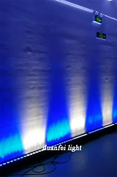 

2pcs 18x15w rgbwa 5in1 led bar light indoor stage led wash bar pixel dot lyre wall washer led dmx512