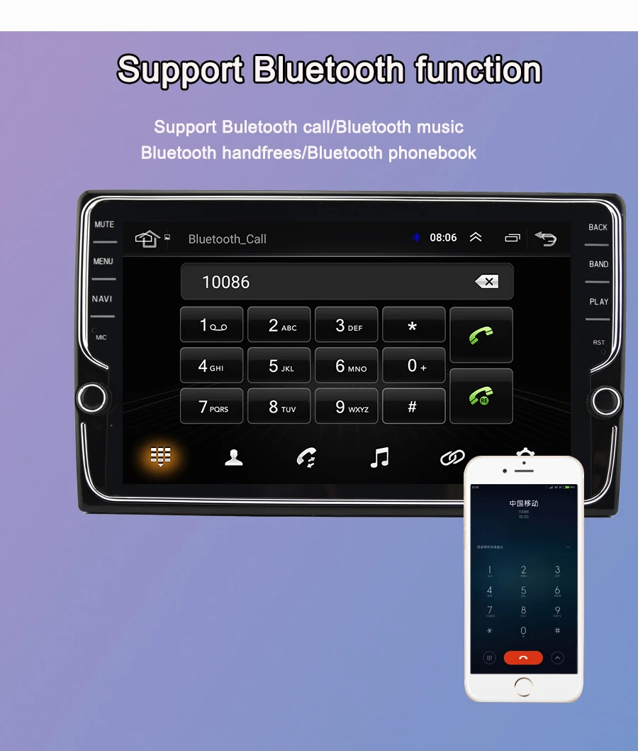Sale Navivox Android 8.1 Car Radio Multimedia Player 2 din dvd GPS For Mitsubishi ASX 2010-2017 Navigation headunit Stereo audio 4