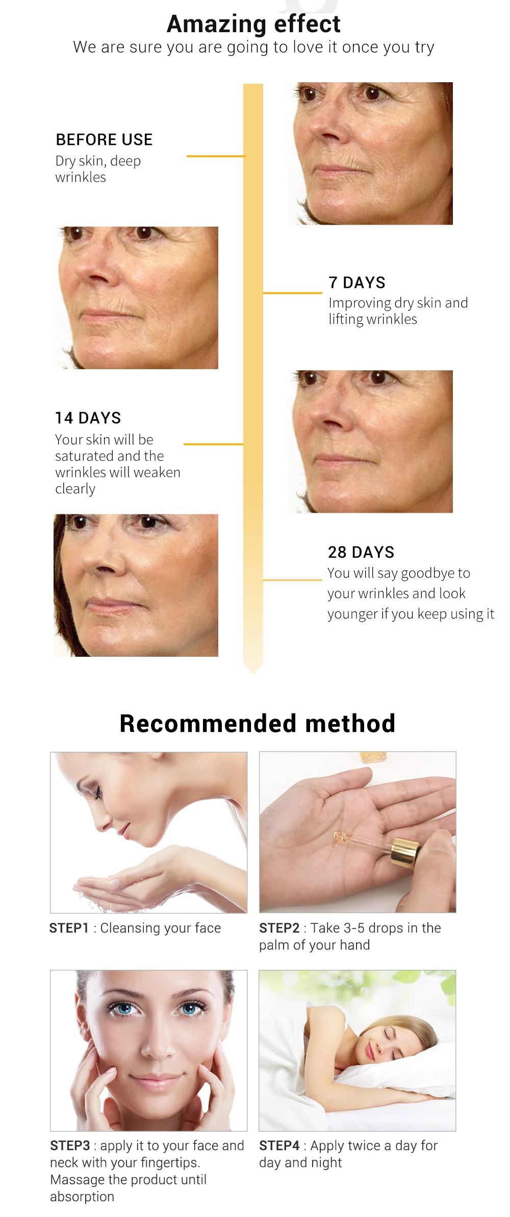 Retinol укрепляющая сыворотка лифтинг для лица коллагеновая эссенция анти уход за кожей лица удаление морщин против старения выцветание тонких линий BREYLEE