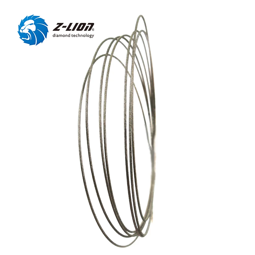 ダイヤモンド加工(ハンドメイド) Z-LION Diamond Saw Wire, DIY Tool,Super Fine, Diamond