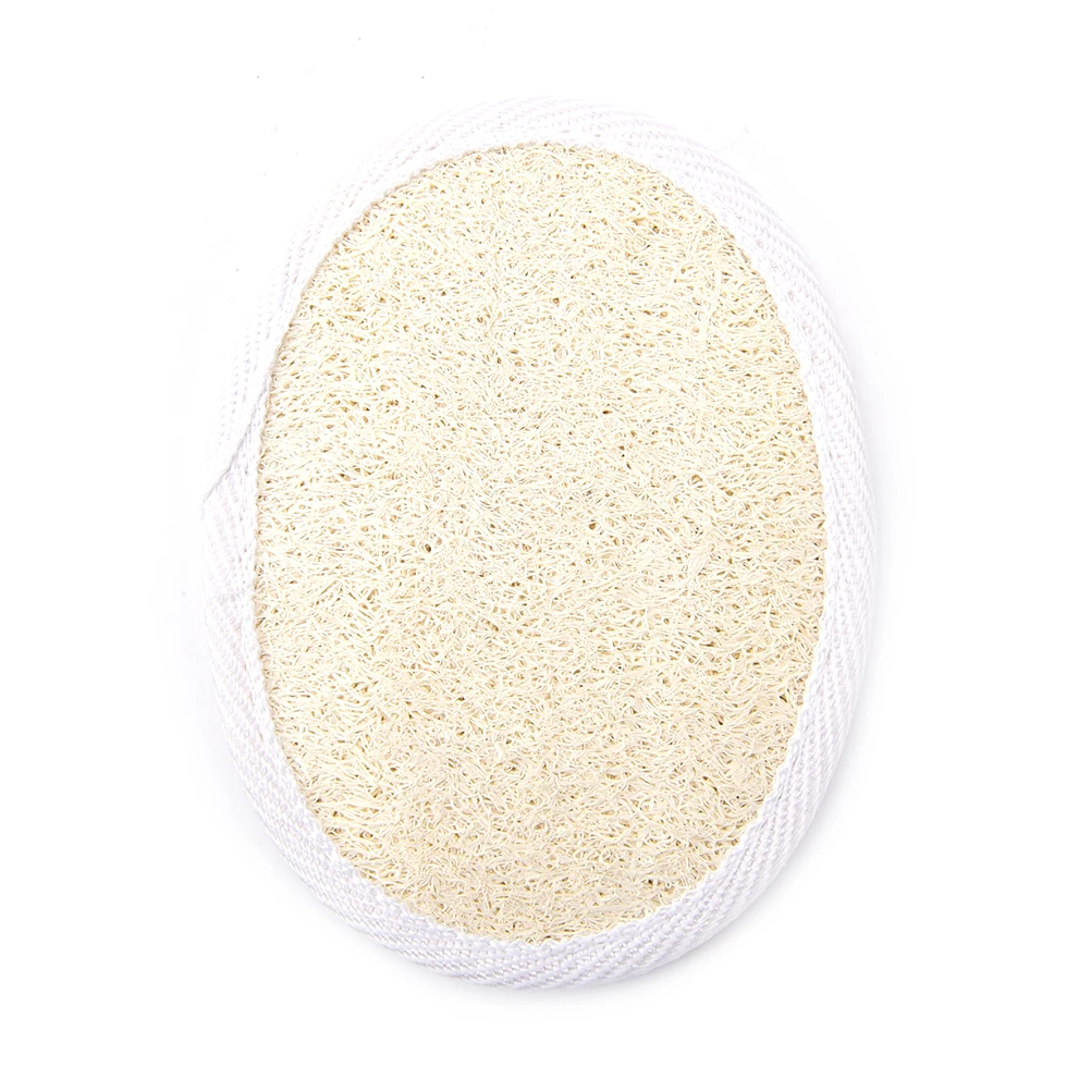 Bath-Brush Massager Shower-Loofah Bath-Accessories Back-Spa-Sponge Luffa Exfoliator Natural