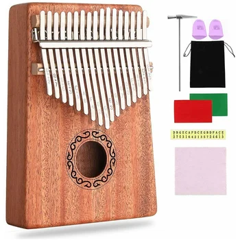 

17 Key Kalimba Thumb Piano Finger Piano for Beginners or Professionals