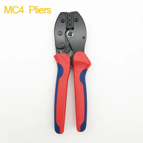 Pliers MC4 фотогальванический разъем обжимной инструмент солнечной энергии Терминал щипцы ключ, дюймовый стандарт-клещи для удаления изоляции-Диапазон обжима 2,5/4/6mm2 инструменты - Цвет: Pliers