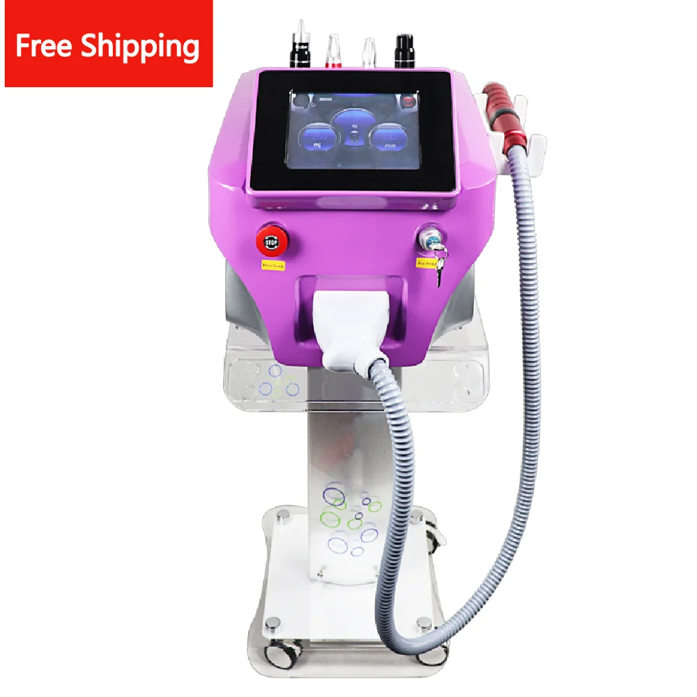 Лазер для удаления татуировок Nd Yag Laser755 1320 1064 532 нм новейший инструмент ухода за