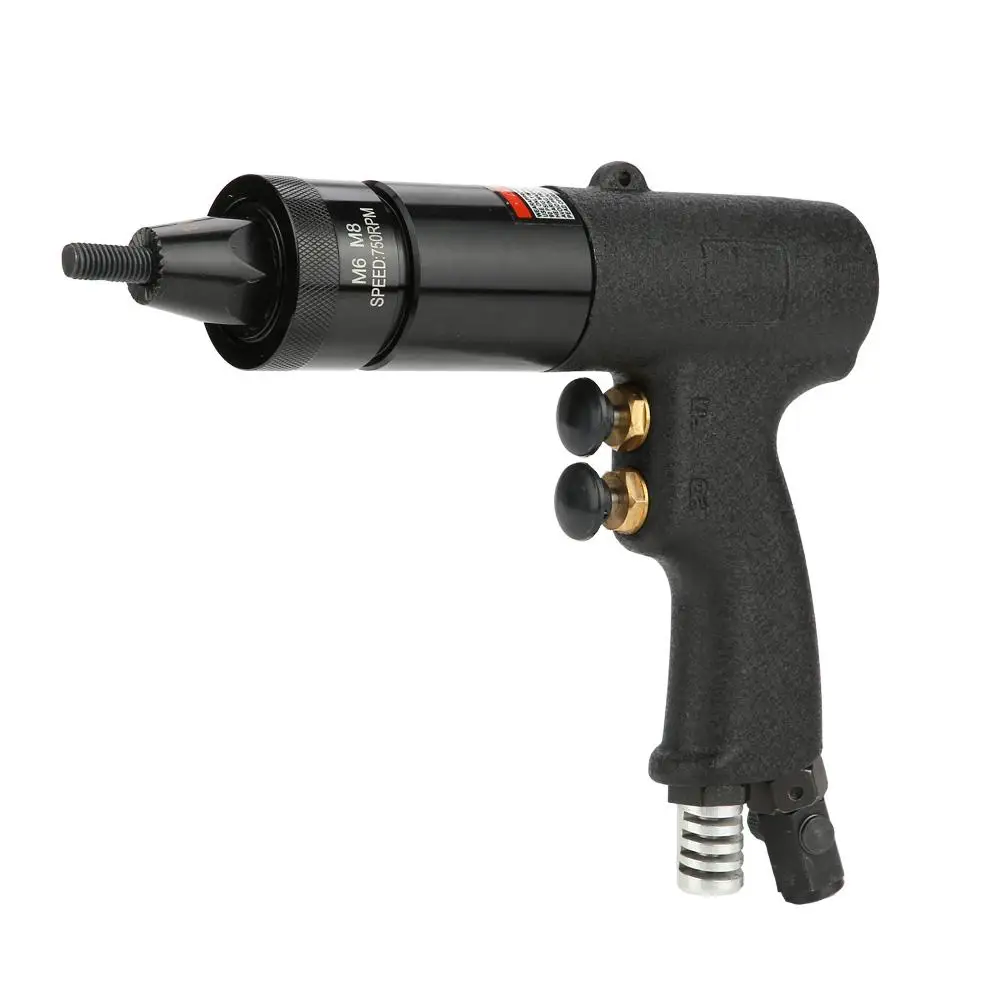 

750rpm Industrial Grade Pneumatic Rivet Nut Tool (M6/M8) Right And Left Turn With High Quality