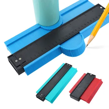 

25CM Contour Gauge Plastic Profile Copy Contour Gauges Standard Woolworking Tool Tiling Laminate Tiles General Tools Gauges
