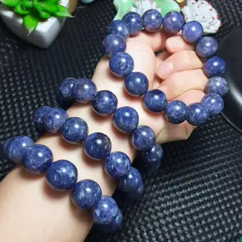 

Natural Cordierite Single Ring Bracelet Super Large Particles Super Beautiful Send People Keep Very Good