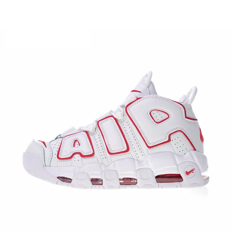 Оригинальные мужские баскетбольные кроссовки для баскетбола от Nike Air More Uptempo, модные удобные АМОРТИЗИРУЮЩИЕ НЕСКОЛЬЗЯЩИЕ кроссовки для отдыха 921948