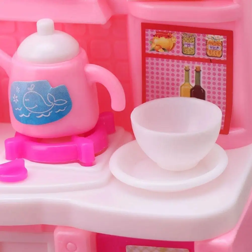 

Kitchen Furniture Accessories For Dolls Dinnerware Toy 1 Kids Girl Kitchen Furniture of Aet Gift Cabinet Accessories D5M2