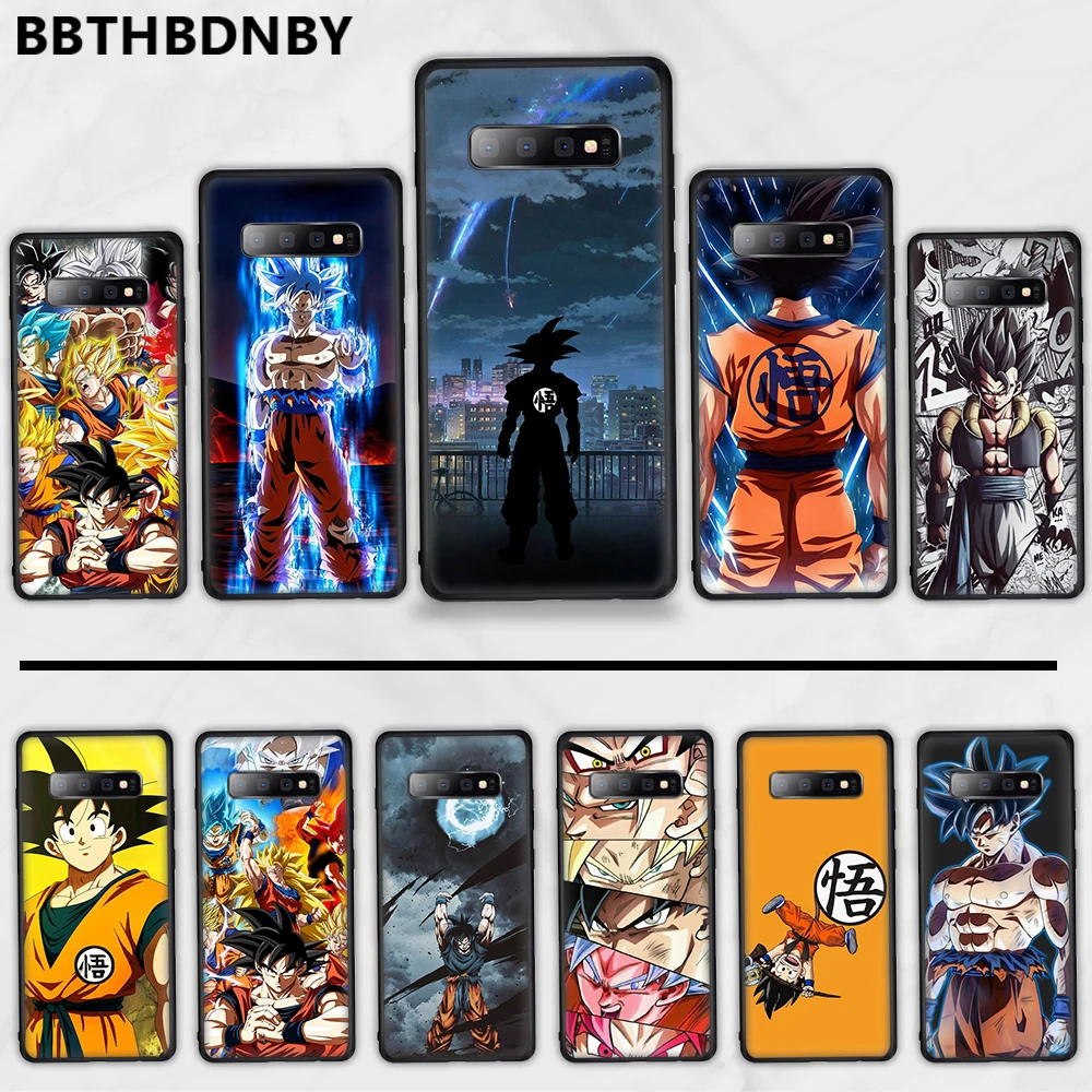 Dragon Ball Z Super DBZ Goku чехол для телефона Samsung S6 S7 edge S8 S9 S10 e A10 A50 A70 note 8 9 10 J4 J7 2017