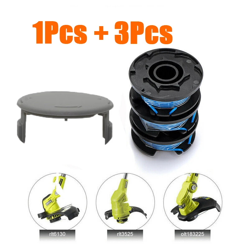 Катушка триммер Линия Замена садовый инструмент для Ryobi One AC14RL3A RLT4027 RLT5027 RLT6030 RLT6130