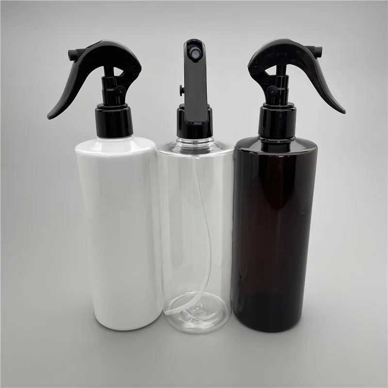 

15 X 400ML White Clear Spray Bottles Empty Sprayer Container For Hair Hydrating Plants Watering Trigger Pump PET Perfume Bottles