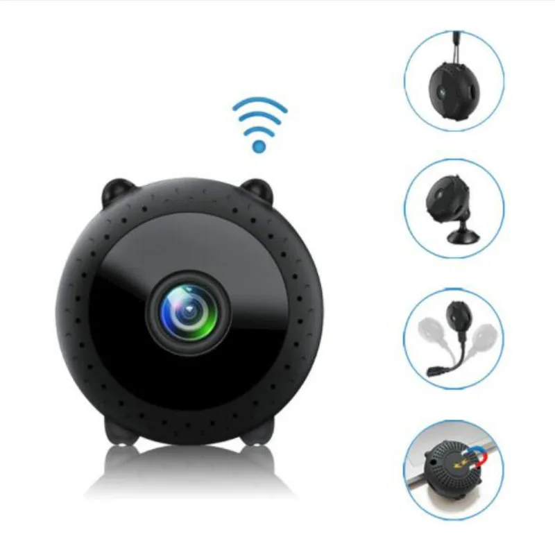 Новая Wifi мини камера ночного видения 1080P Беспроводная радионяня наблюдения Домашняя безопасность P2P мини камера WiFi