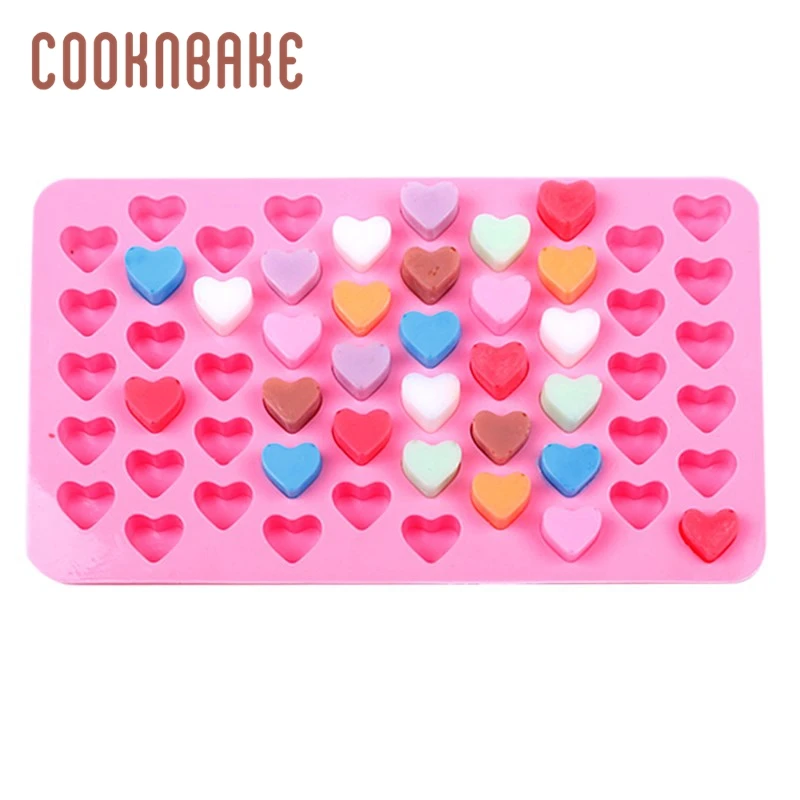 SICM-215-7 COOKNBAKE силиконовая форма-сердце для мыла, конфет, шоколада, сердца, торта, декоративная форма, силиконовая желе, печенье, кондитерские изделия, инструмент для выпечки - Цвет: SICM-215-7