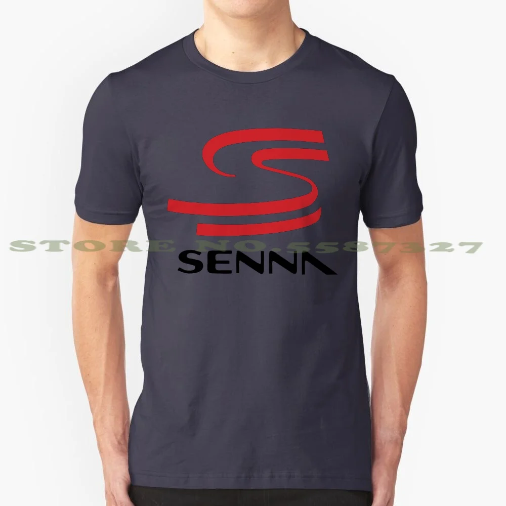 Ayrton Senna Logo Grafico Personalizzato Divertente Vendita Calda Tshirt Ayrton Senna Logo Ayrton Senna Brasile Brasiliano Grand Prix Logo Symbol