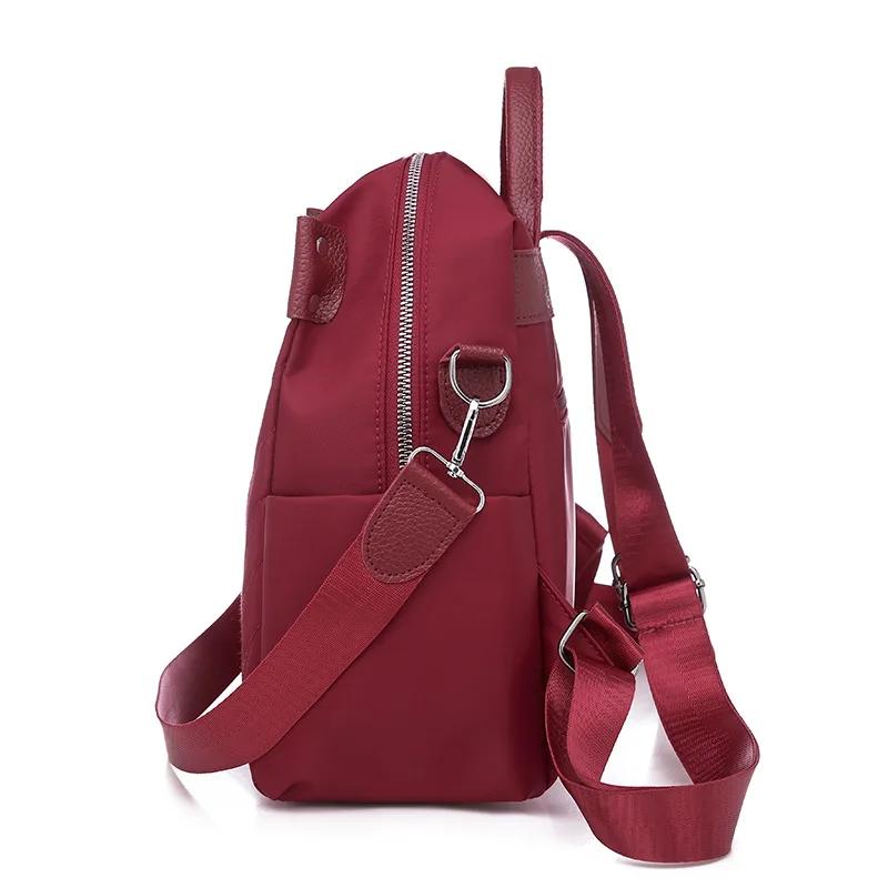 

WOMEN'S Bag 2019 New Style Oxford Cloth Backpack Korean-style Fashion Spiraea Diamond-Quilted Shoulder Bag Leisure Shopping Smal