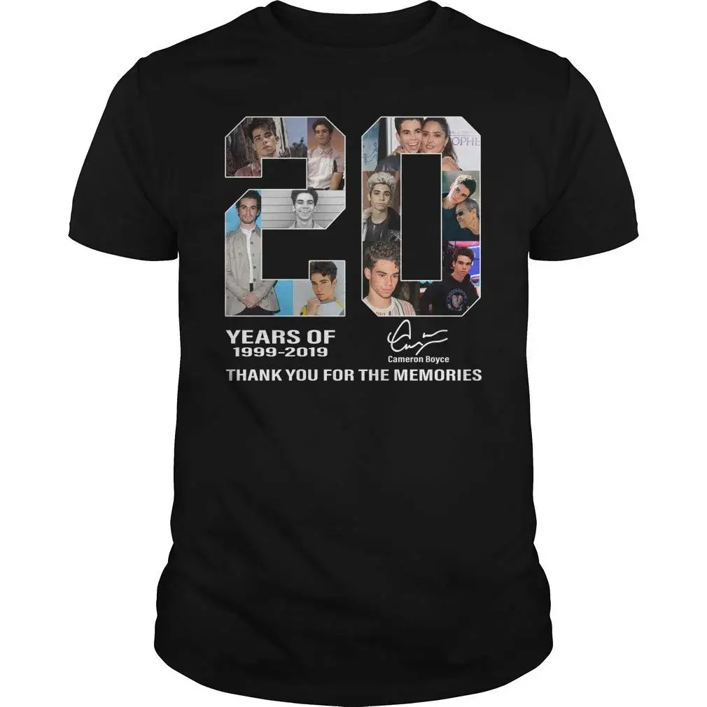 89trends Global RIP Cameron Boyce 20 Years Thank You for The Memories T Shirt O-Neck Tee top tee | Мужская одежда