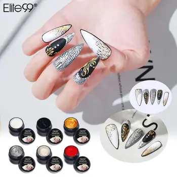 

Elite99 No-Wipe 3D Painting Gel Sculpture Nail Gel 5g Carved UV Gel Varnish Creative DIY Nail Art Painting Wire Drawin Gel