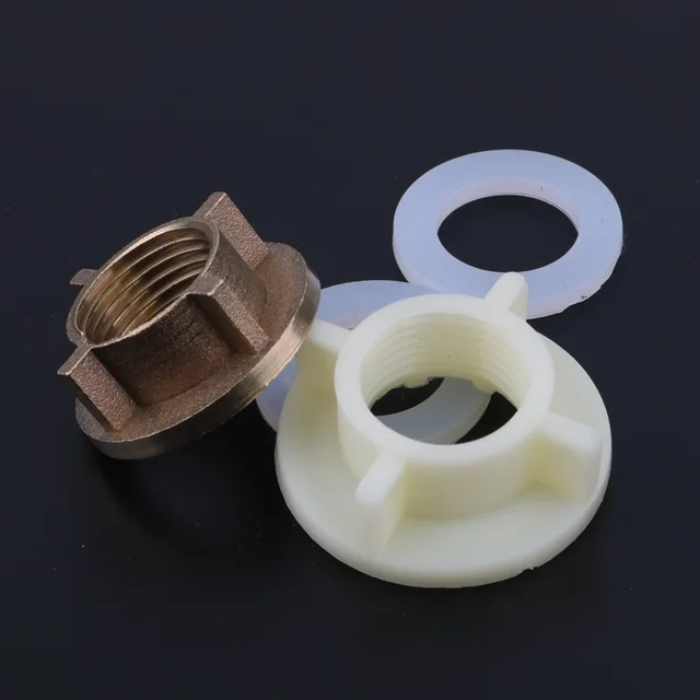 1Pc 1/2 "3/4" 1 Hüvelykes Műanyag Sárgaréz Anyák Kerti Öntözési Vízcső Csatlakozó Akvárium -Haltartály Tömítő Gyűrű - Image 6