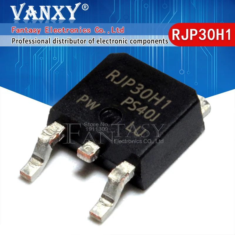 Lot De 10 Transistors IGBT RJP30H1DPD Haute Vitesse - Boîtier TO-252, Pour Circuits De Puissance