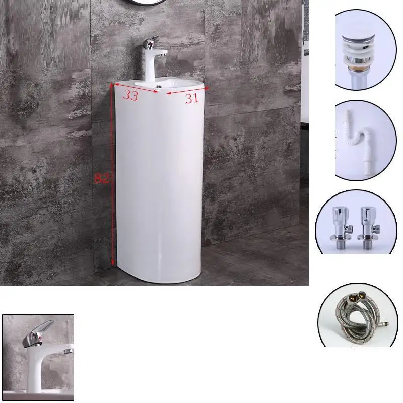Bain Da Appoggio Umywalka Vanity Banyo Black Sobre Encimera Lavandino Bagno Lavabo De Mano умывальник Pia Banheiro ванная раковина - Цвет: MODEL H