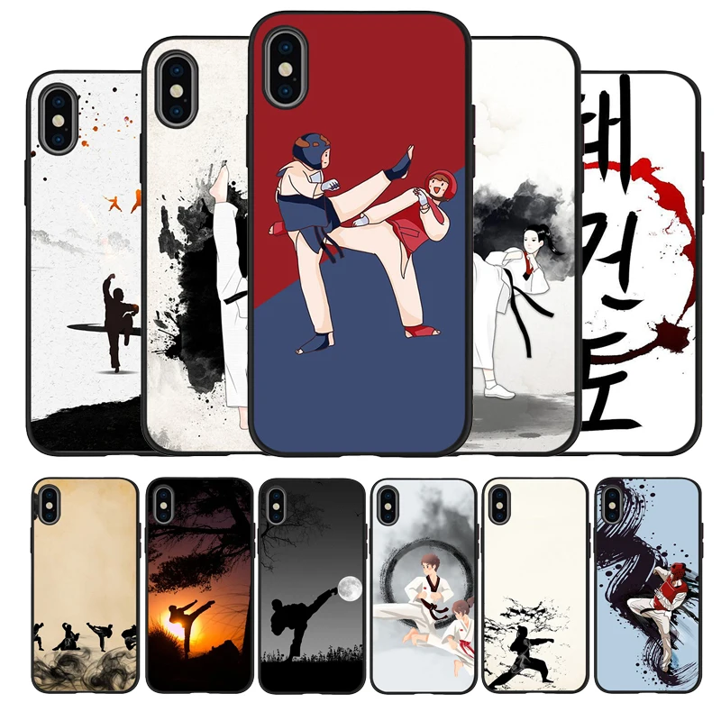 Чехол для iPhone 12 XR XS Max 5 5S SE 2020 6 6S PLUS 7 8 X 11pro 11 силиконовый черный | Мобильные телефоны