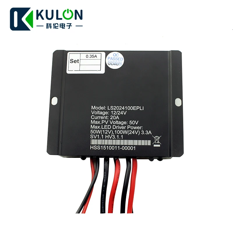 EPEVER LS101240EPLI LS102460EPLI LS2024100EPLI 10A 20A 12 В 24 в солнечное зарядное устройство контроллер уличный светильник лампа литиевая батарея