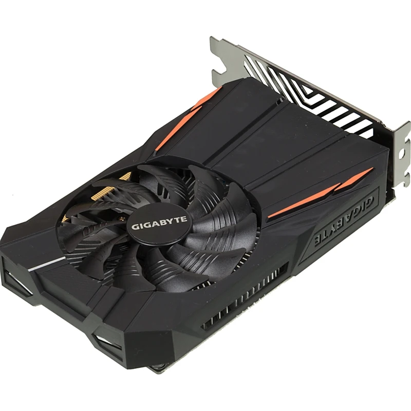 Видеокарта Gigabyte PCI-E GV-RX550D5-2GD AMD RX550 2048Mb 128b GDDR5 1183/7000 DVIx1/HDMIx1/DPx1 Ret