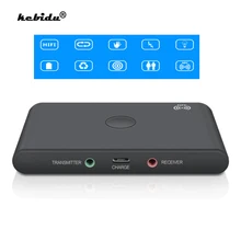 Kebidu 2 в 1 беспроводной Bluetooth 4,2 адаптер NFC ресивер передатчик музыкальный адаптер на вход AUX или RCA порт для ПК