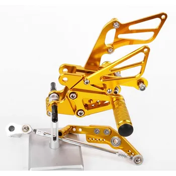 

Motorcycle Pedal For Honda CBR1000RR 2004 2005 2006 2007 Aluminum Alloy Rearset Foot Pegs Footpeg Black Gold Sliver Blue