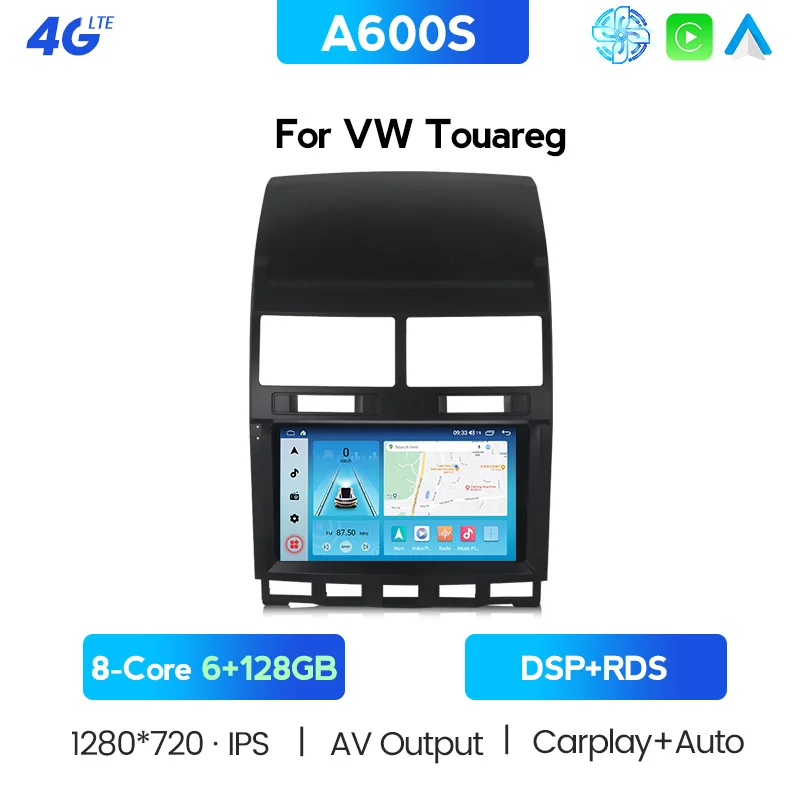Автомагнитола RDS 2 Din Android 10 для Volkswagen VW Touareg T5 Transporter Multivan | Автомобили и мотоциклы