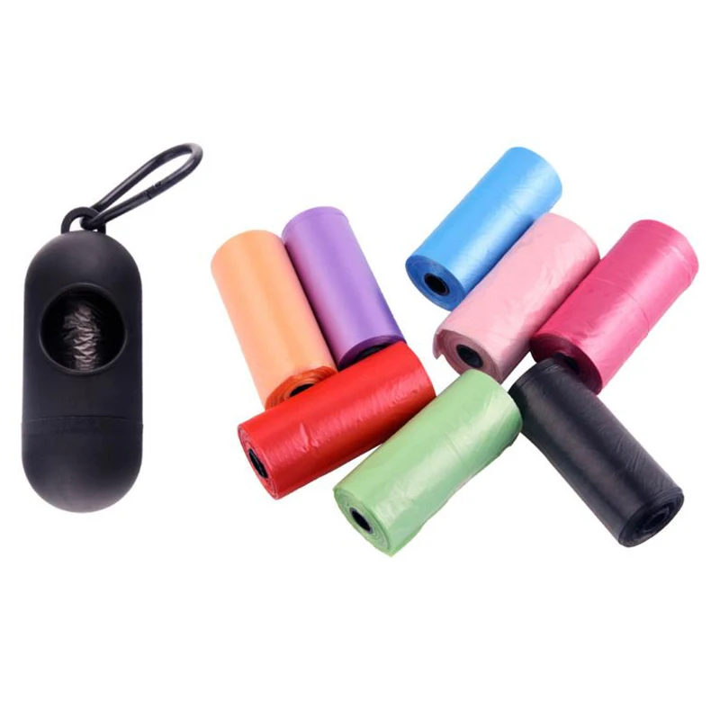 

60 Pcs Set Dog Poop Bags Portable Poop Bags for Dogs Guaranteed Leak-Proof 15 Doggy Bags Per Roll with 1 Garbage Bag Storage Box