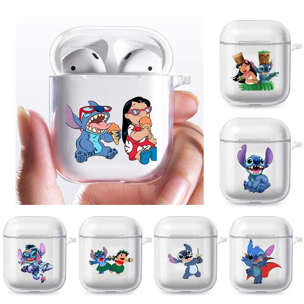 Прозрачный чехол для беспроводных наушников Apple Airpods 1 2 | Электроника