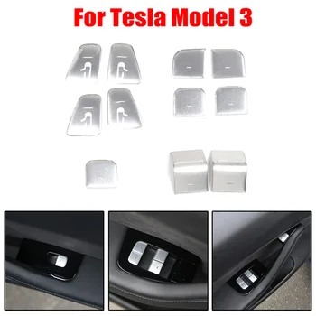 

For Tesla Model 3 2017-2020 Sticker Trim Window Switch Sticker Protable