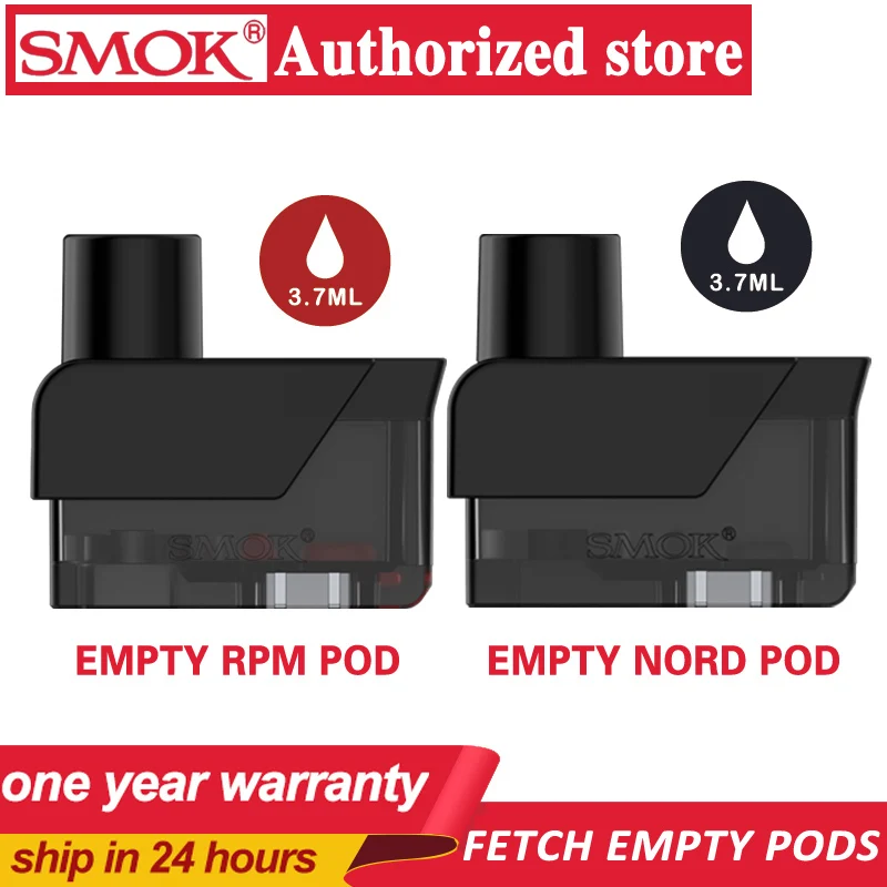Картридж SMOK Fetch Mini Pod 3 7 мл пустой RPM атомайзер nord подходит для катушки Nord