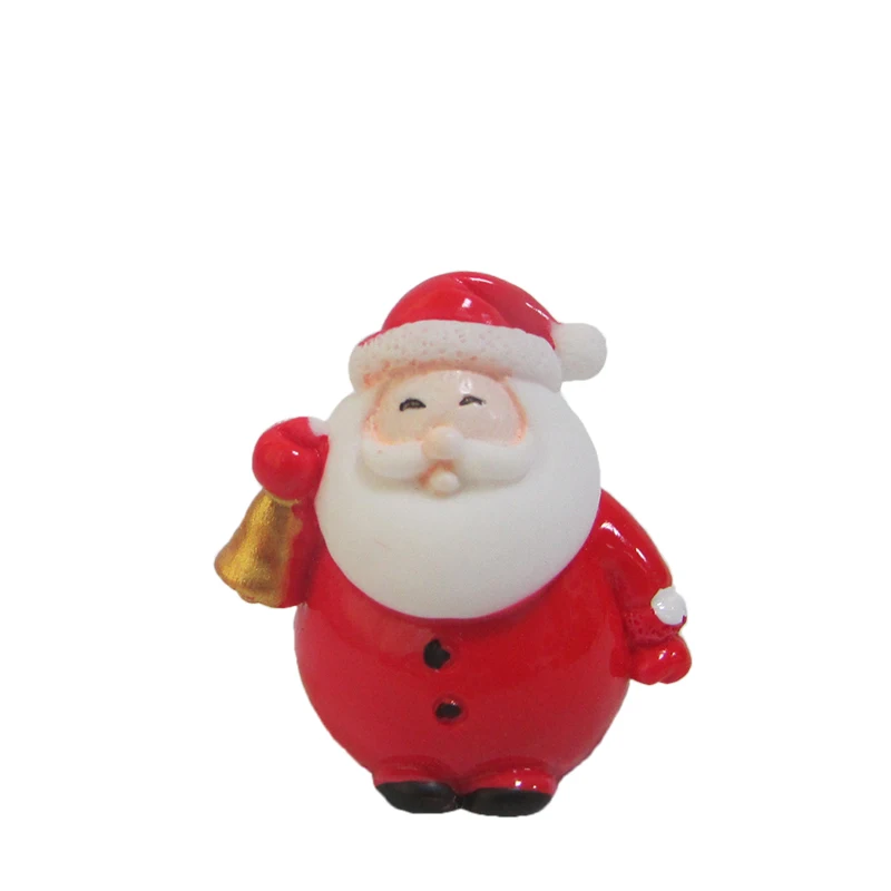 Милый Санта Клаус Снеговик Рождественское украшение фигурка мини Лось домашний Декор рождественские подарки для детей - Цвет: X0008B