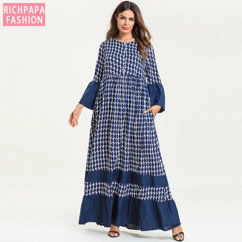 Vestidos abaya Дубай мусульманское платье абайя s Турция Женщины хиджаб платье кафтан Рамадан кафтан джилбаб эльбиза турецкая исламская одежда