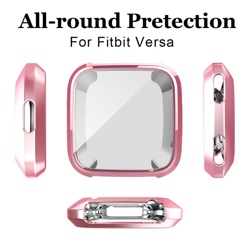 Overall Protective Cover TPU Protector Case Shell for Fitbit Versa Watch