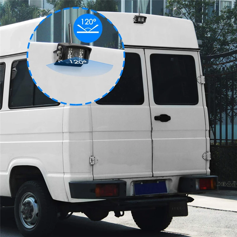 YuanTing FHD 1080P цифровой беспроводной авто светодиодный резервный камера с " DVR монитор Сплит/Quard экран для пикапов грузовиков трейлеров