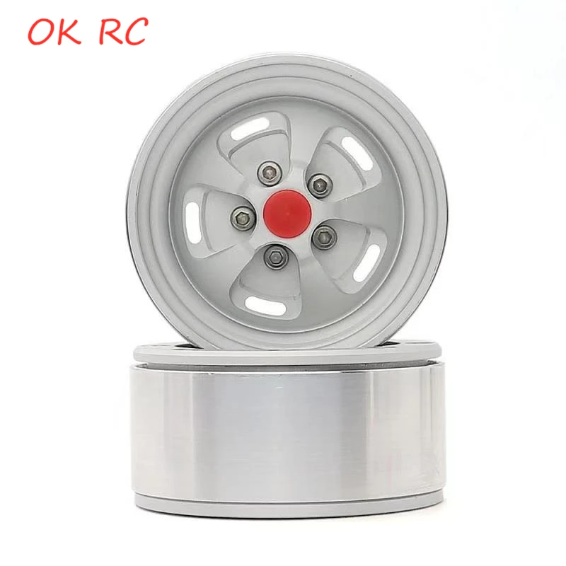 

1/10 RC Crawler Car Metal Classic 1.9 Beadlock Wheel Rim for Axial Scx10 90046 Trx-4 D90 Hpi Mst