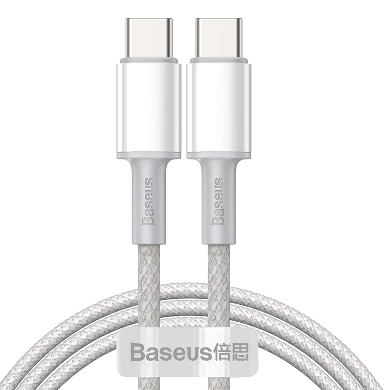 Baseus 100W USB C To USB Type C Cable 5A PD Fast Charging Charger Cord USB-C Type-C Cable For Xiaomi Samsung Huawei Macbook iPad iphone to usb adapter Cables