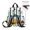 ALAZA 3pcs/set Small Kindergarten Backpack Children School Bags Kids Dinosaur print Schoolbag Baby Toddler Bag Mochila Infantil 3