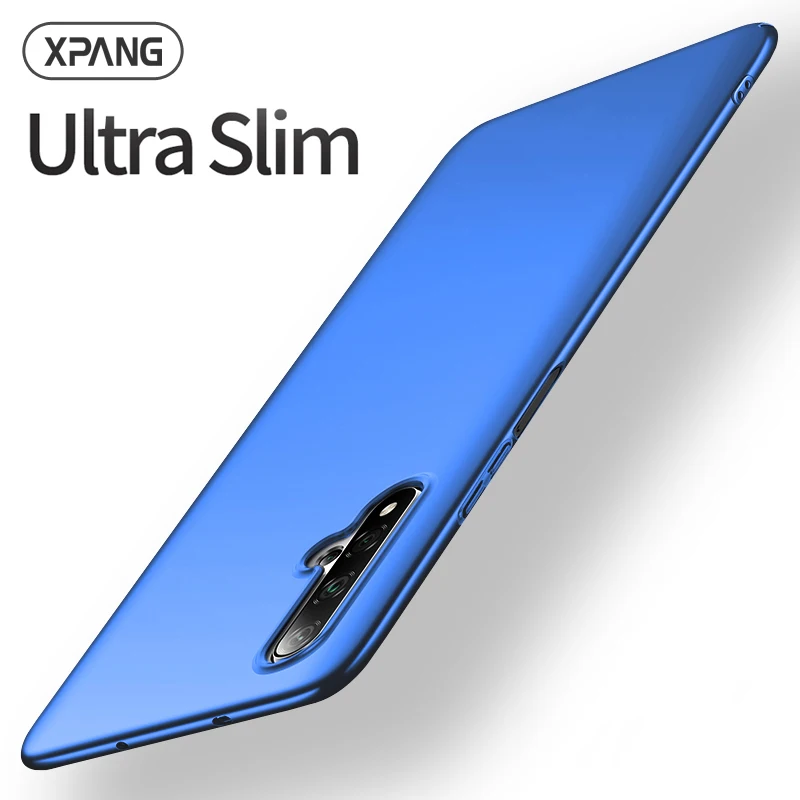 Чехол для Huawei Nova 5T противоударные жесткие ультратонкие Матовые чехлы из