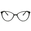 Leopard Frame 1.56 Aspheric Cat Eye Myopia Glasses With Prescription Women Men Single Vision Myopic Spectacles -0.5 -0.75 To -6 4