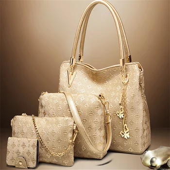 

2019 new stylish European and American one-shoulder slant bag bag in the large bag baozi mother bag